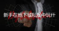 新手在地下城私服中玩什么职业好？