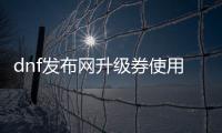 dnf发布网升级券使用技巧大全